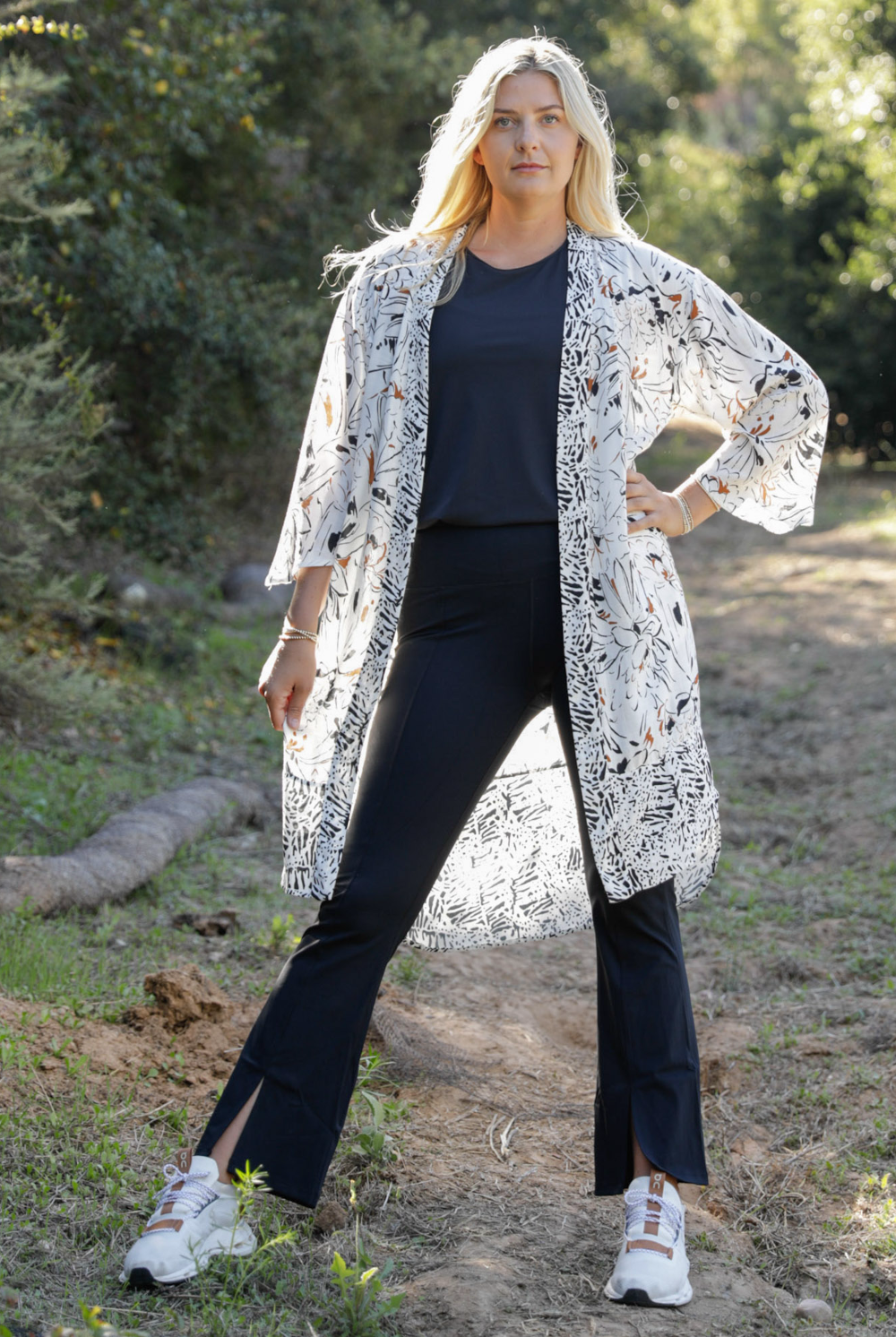 Kimono - Tatiana Long Mid Calf