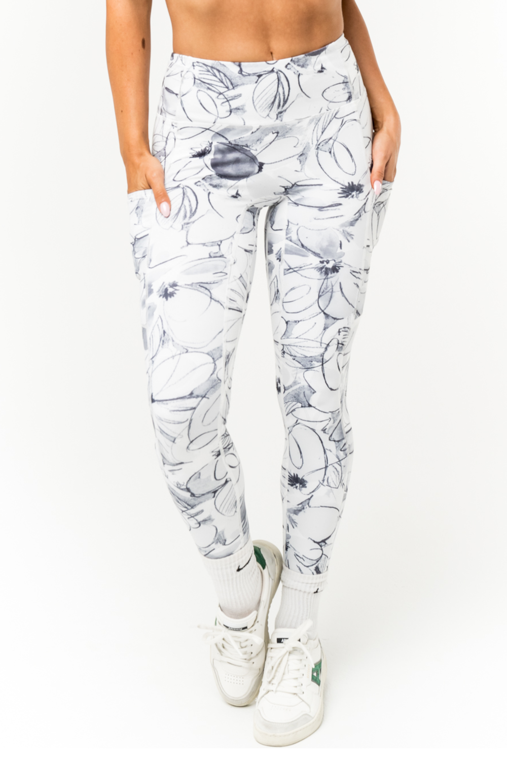 Leggings - Warrior (Prints) Graphite