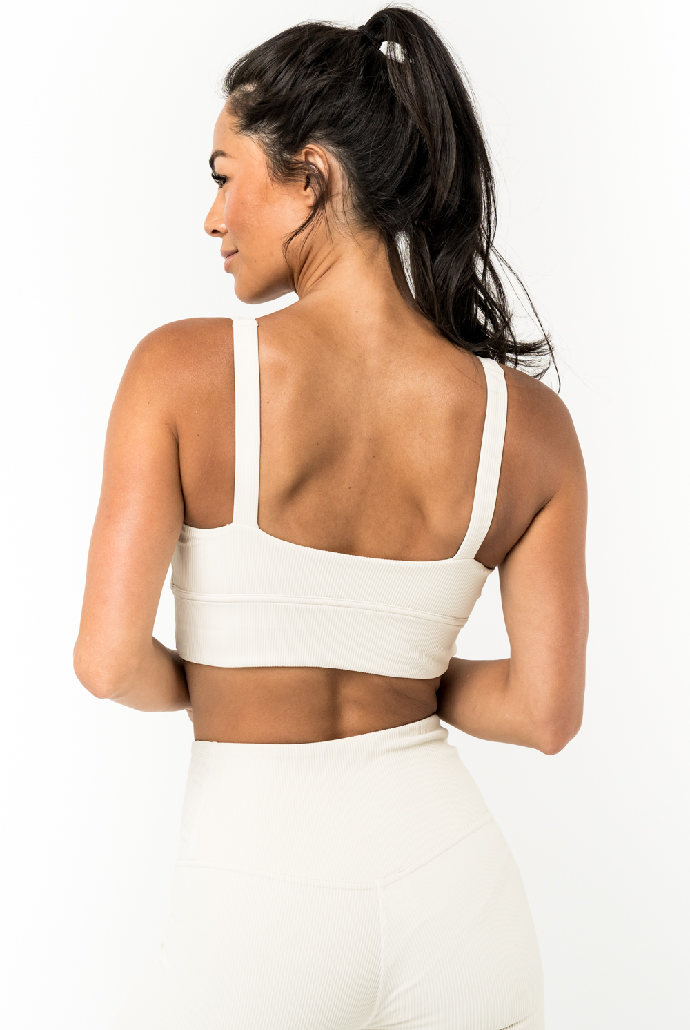 Sports Bra - Square Up (ribbed)