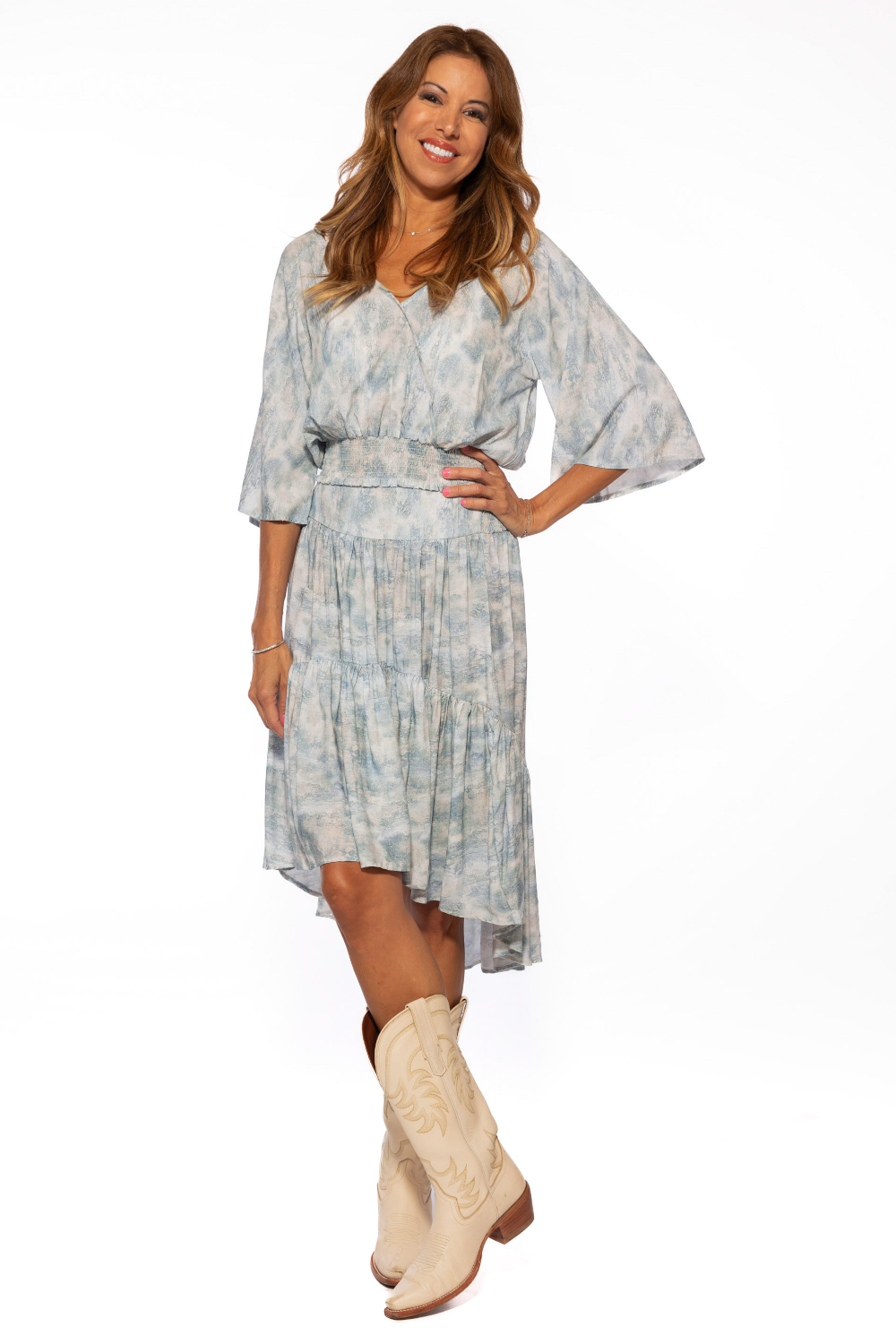 Top - Penny smocked waist