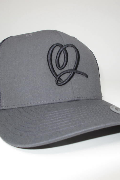 LOVLEI Hat Charcoal Lovlei Heart