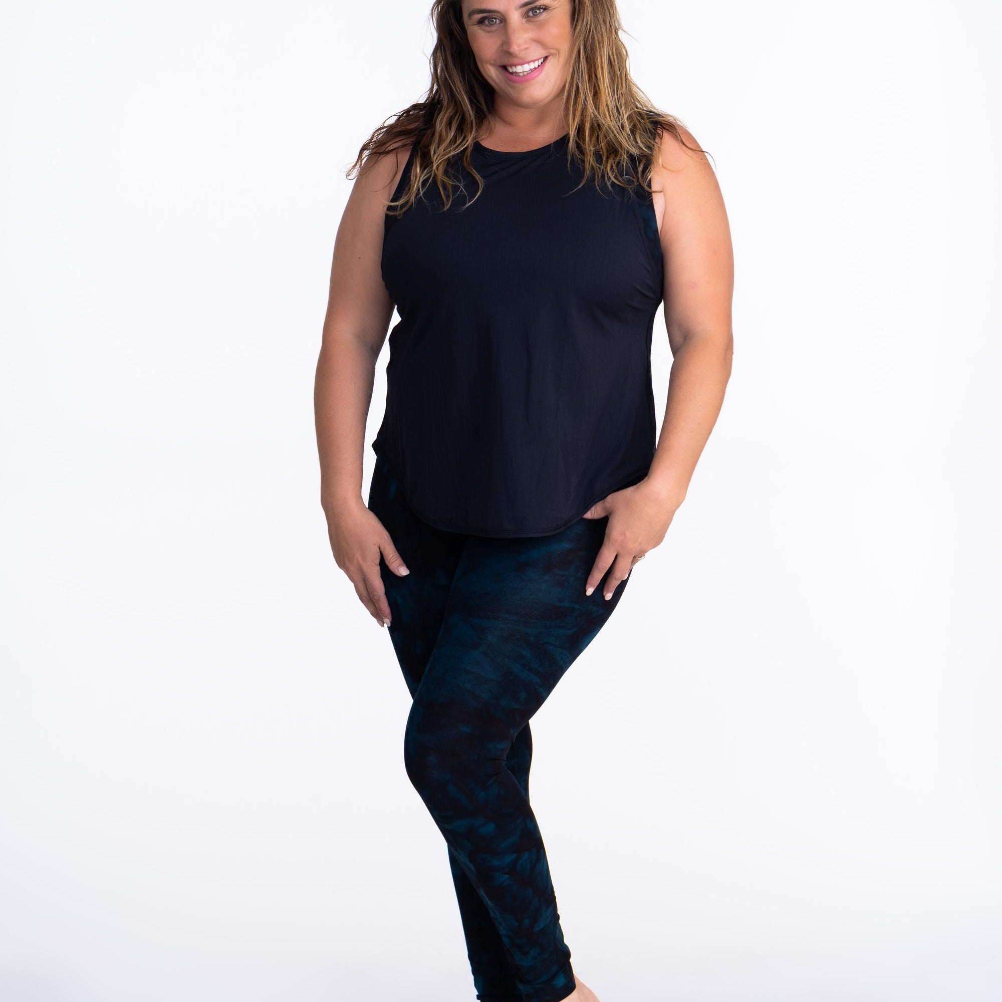 Leggings - Bali Chill Out Deep Teal