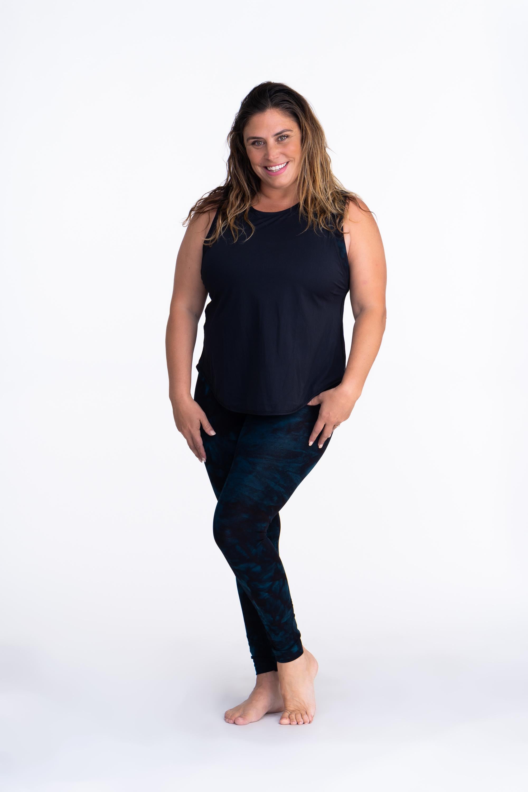 Leggings - Bali Chill Out Deep Teal