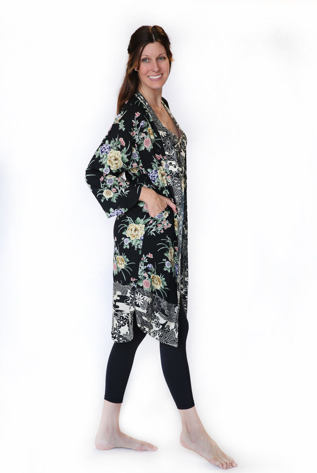 Kimono - Tatiana Long Mid Calf